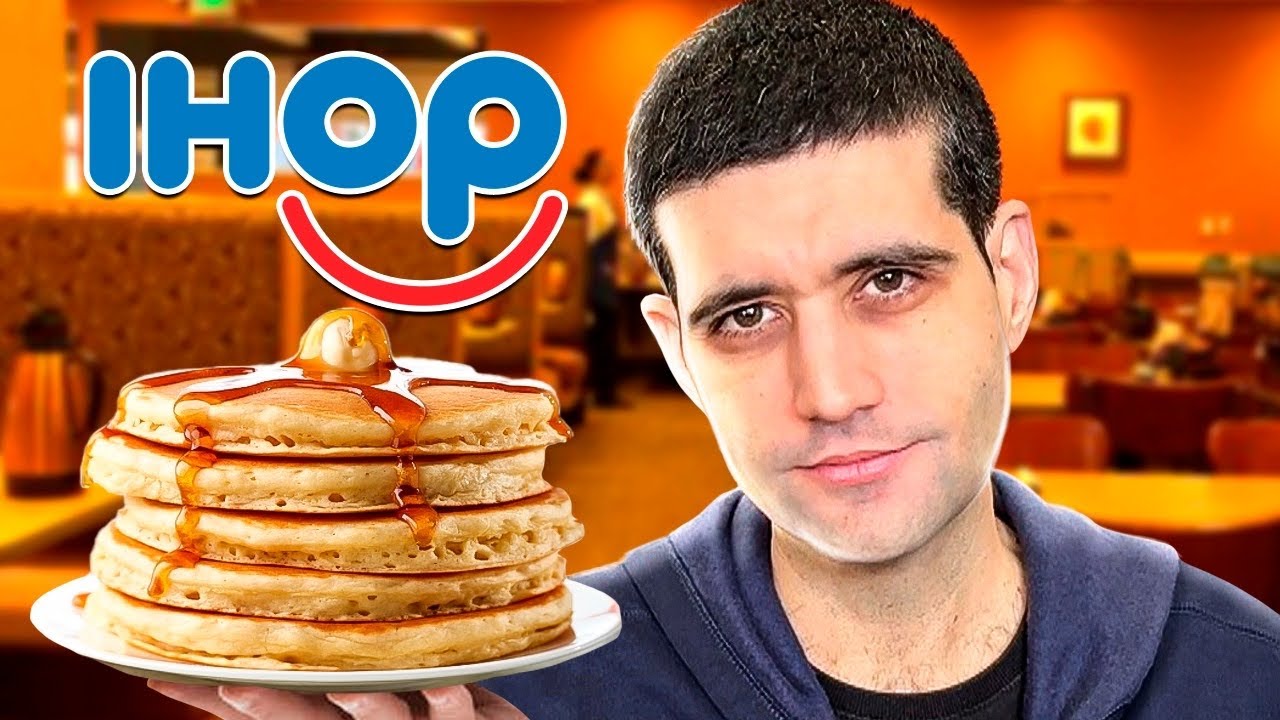 Comi no IHOP nos Estados Unidos, PANQUECA, OVOS e BACON