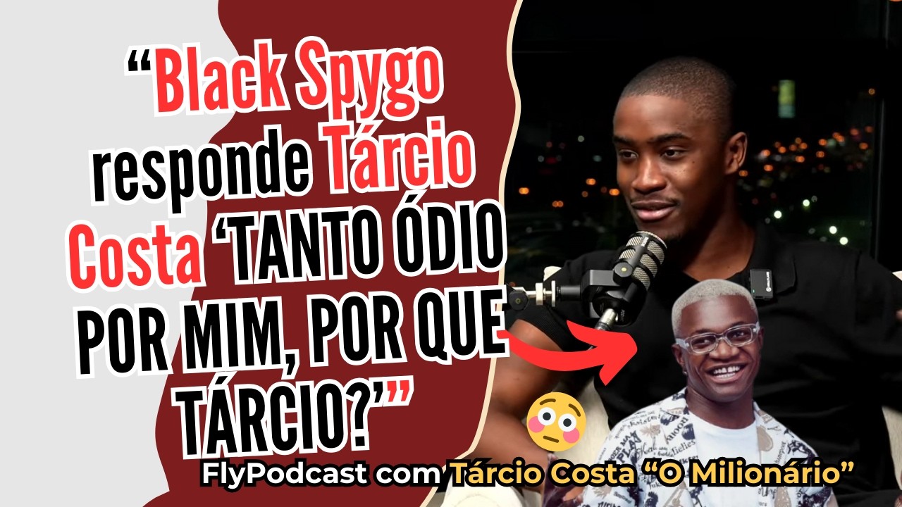 Black Spygo responde Tárcio Costa sobre ter copiado o Projecto "Versos e Poésias".😱
