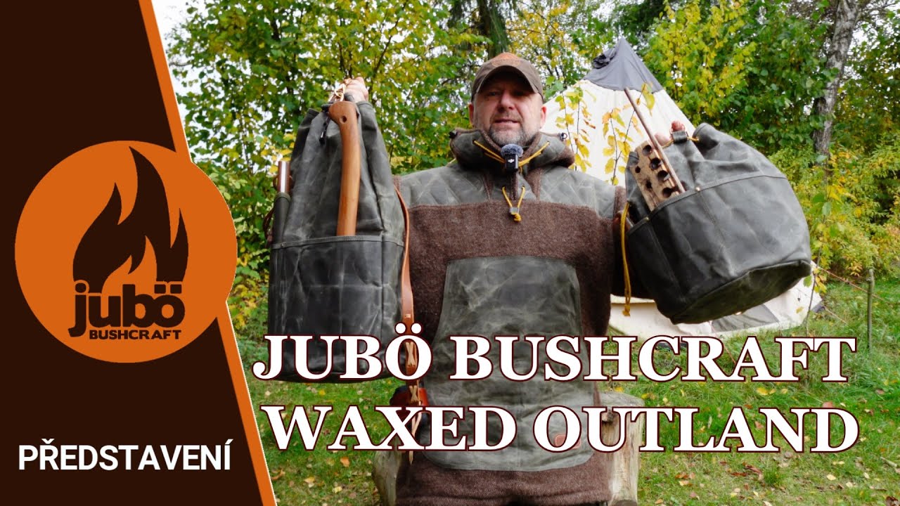 Představen&iacute; : Vak přes rameno JUB&Ouml; Bushcraft Waxed Outland