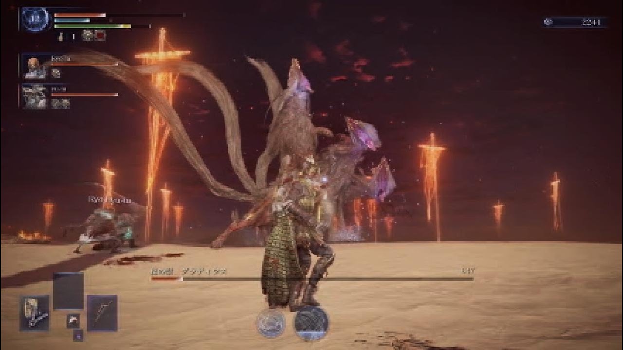 VSグラディウス　決着！！　　エルデンリングナイトレイン　３人プレイ動画