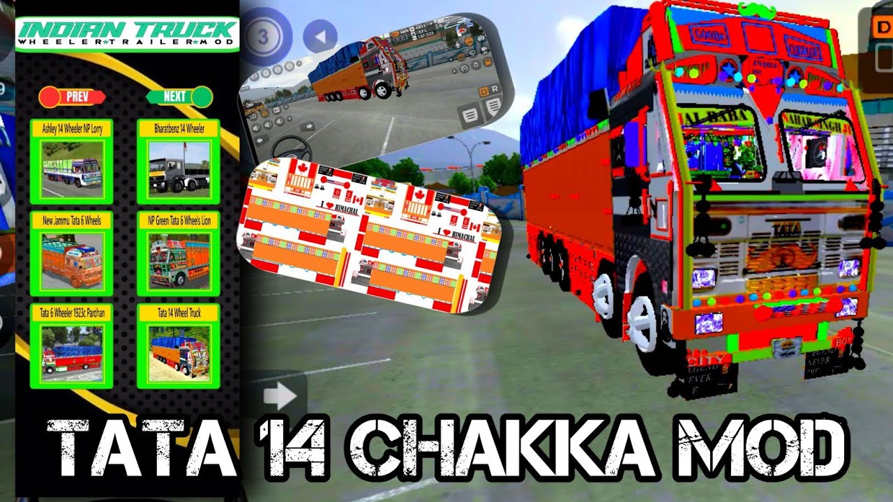 TATA Ka 14 WHEELER Truck New MOD 2026 | TATA Truck Mod Bussid 