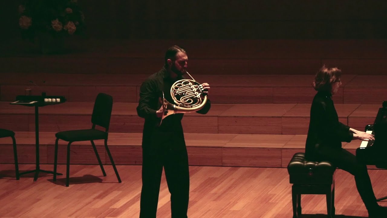 J.S.Bach  Siciliano . Horn and Piano