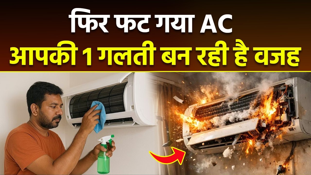 Ac Blast Video: एसी ब्लास्ट की 5 सबसे बड़ी वजह क्या है | Indoor,Outdoor Unit Reason