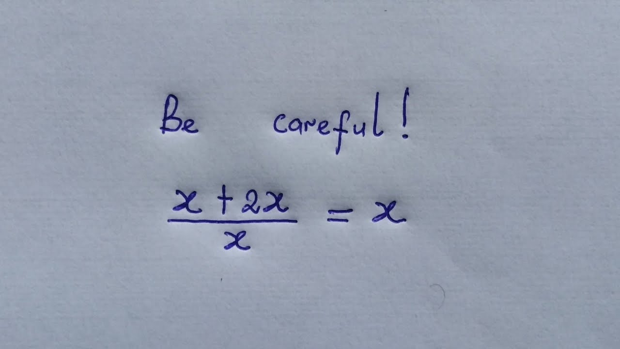 Interesting algebraic equation | Can you solve ? 