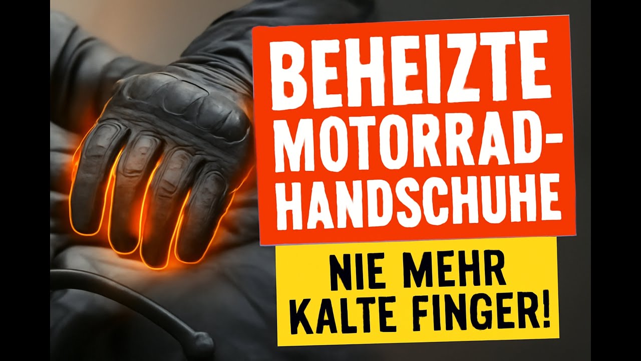 Nie mehr kalte H&auml;nde! Beheizbare Handschuhe besser als Heizgriffe? | KEMIMOTO Test