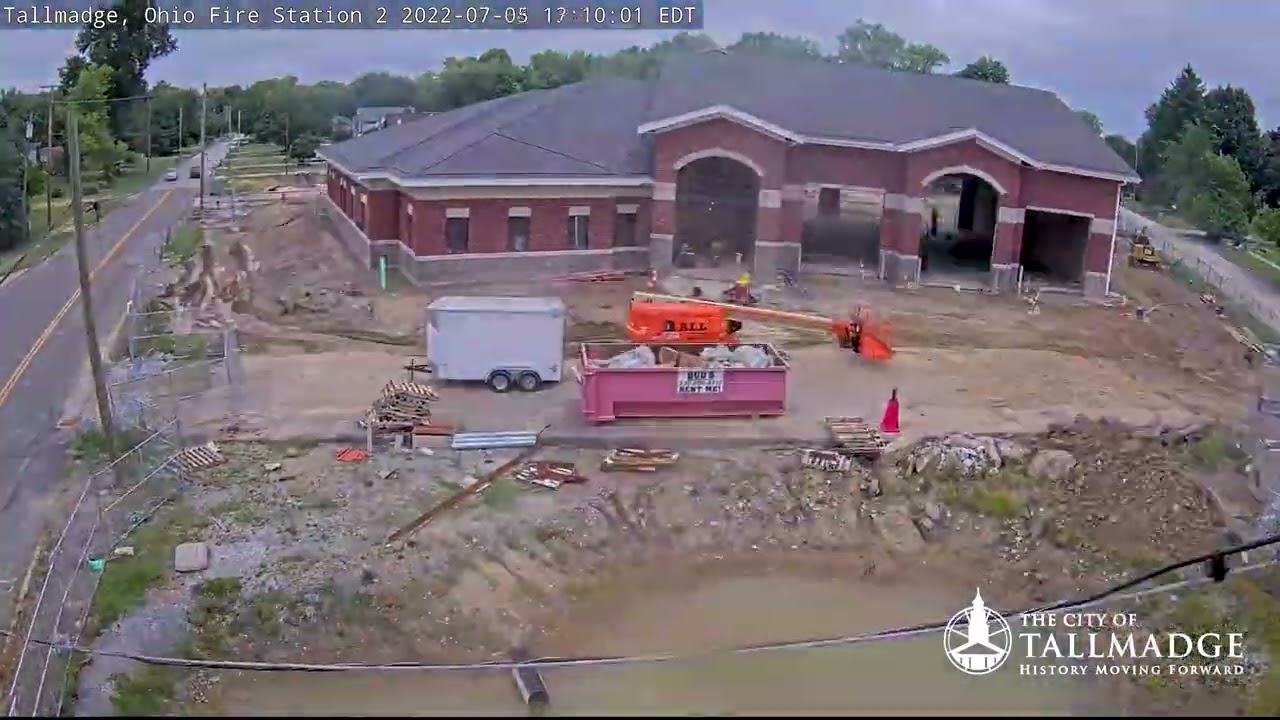 Tallmadge Fire Station 2 Construction Time Lapse