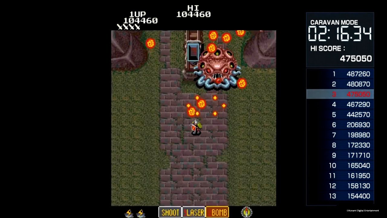 アーケードアーカイブス ラビリンスランナー【PS4】キャラバンモード　482590pts.連射オン