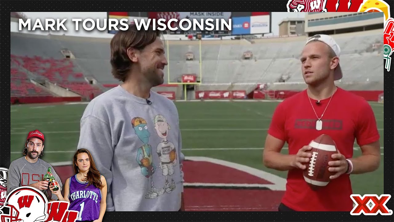 Badgers' Brad Davison gives Mark Titus a tour of Wisconsin | Ultimate College Football Road Trip