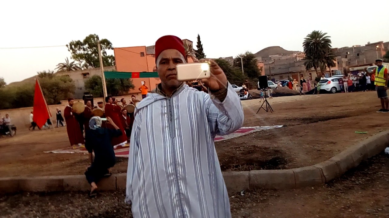 احتفال حي ايت مولاي علي ايت اورير بعيد العرش
