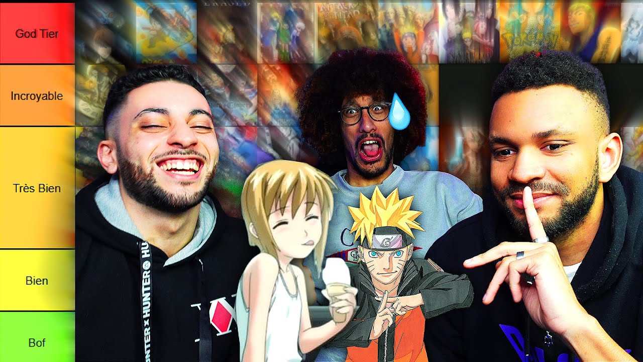 ILS DEVINENT MA TIER LIST ANIM&Eacute; ft. @MinOtaku et @chedli