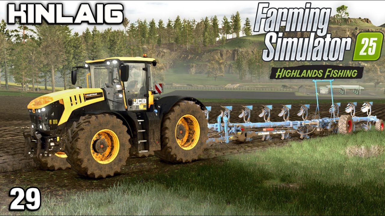 PLOUGHING HARD TO BUY THE WINDMILL CONSTRUCTION PLOT Highlands Fishing Expansion Kinlaig FS25 Ep 29