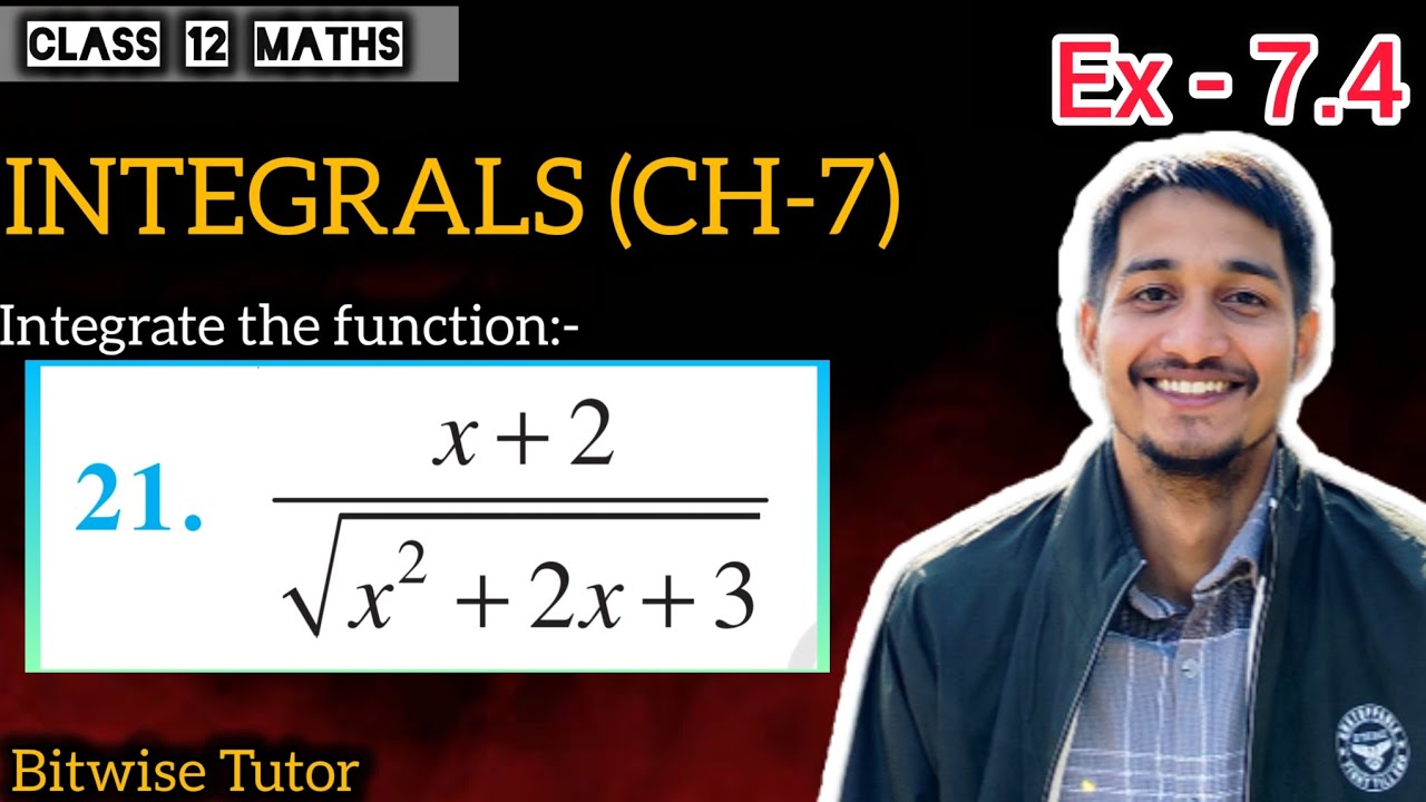 Integrate x + 2 by root x² + 2 x + 3