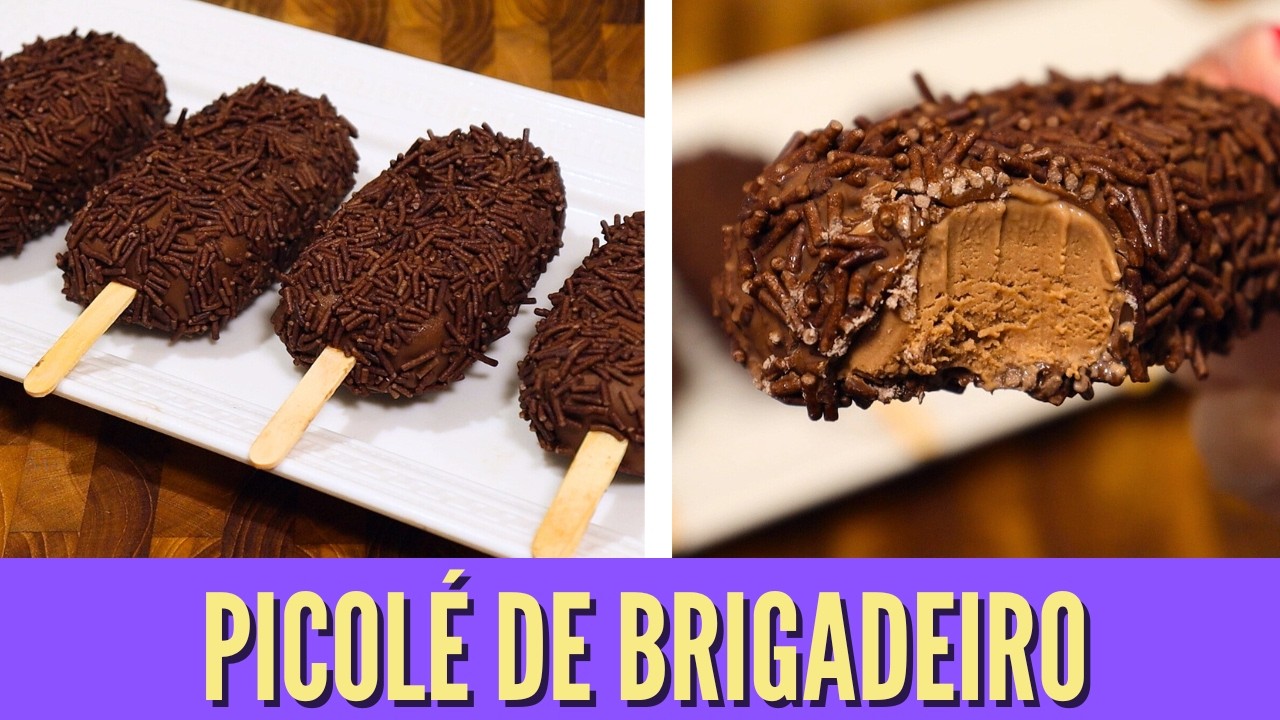 PICOLE DE BRIGADEIRO