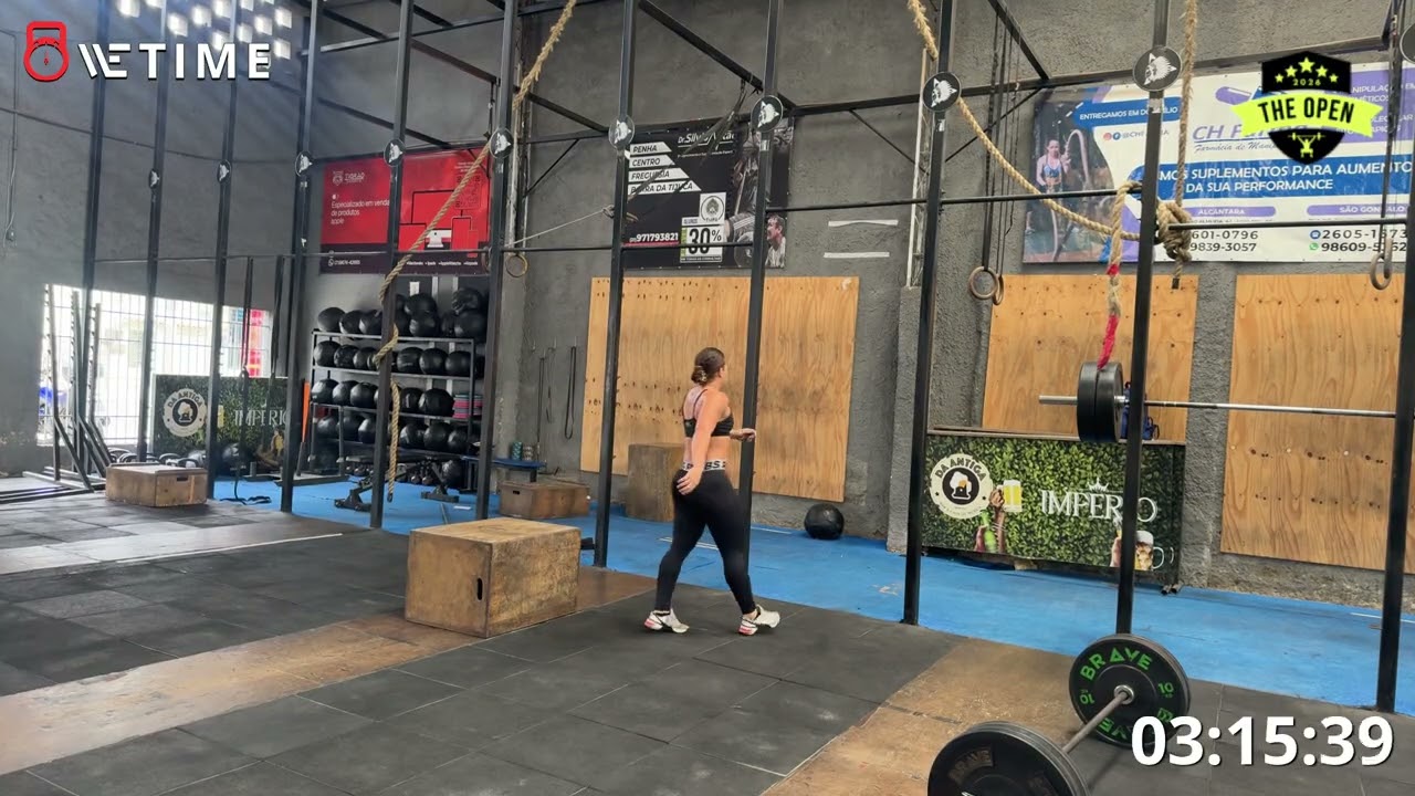 Alice Aleixo 26.1 - Open CrossFit Games