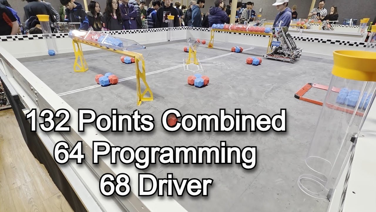 45519X 132 Combined Skills (Official) | VEX Push Back
