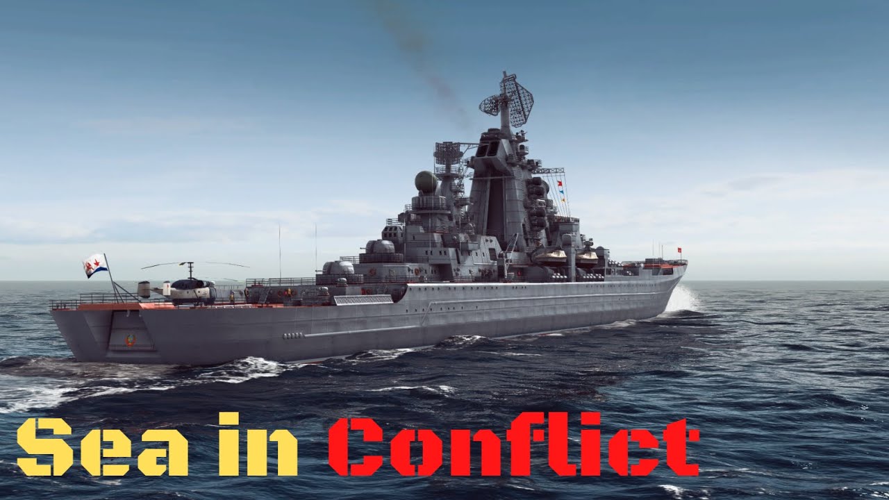 Kirov Battlecruiser VS US Carrier Strike Group 2.0 || Cold Waters Epic Mod