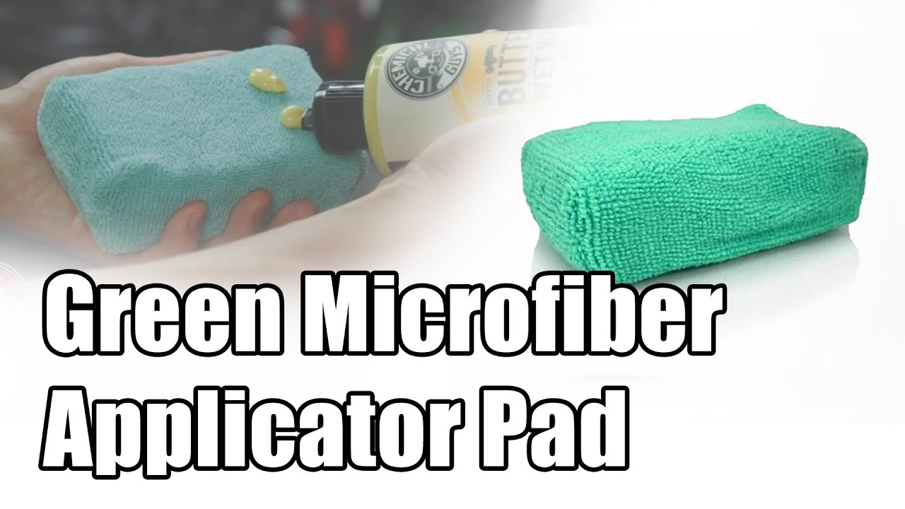 Workhorse Microfiber Applicator Green - Exterior Surfaces