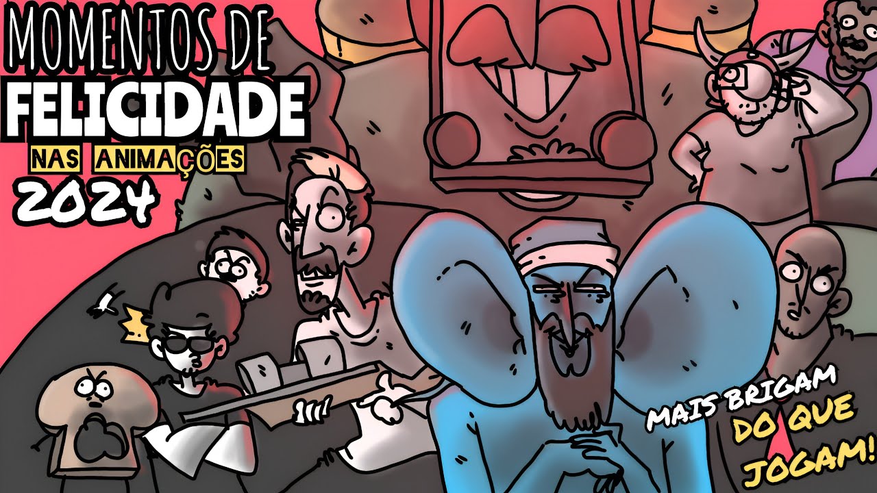 MOMENTOS DE FELICIDADE NAS ANIMAÇÕES: 2024 - (SMZINHO ANIMAÇÃO)