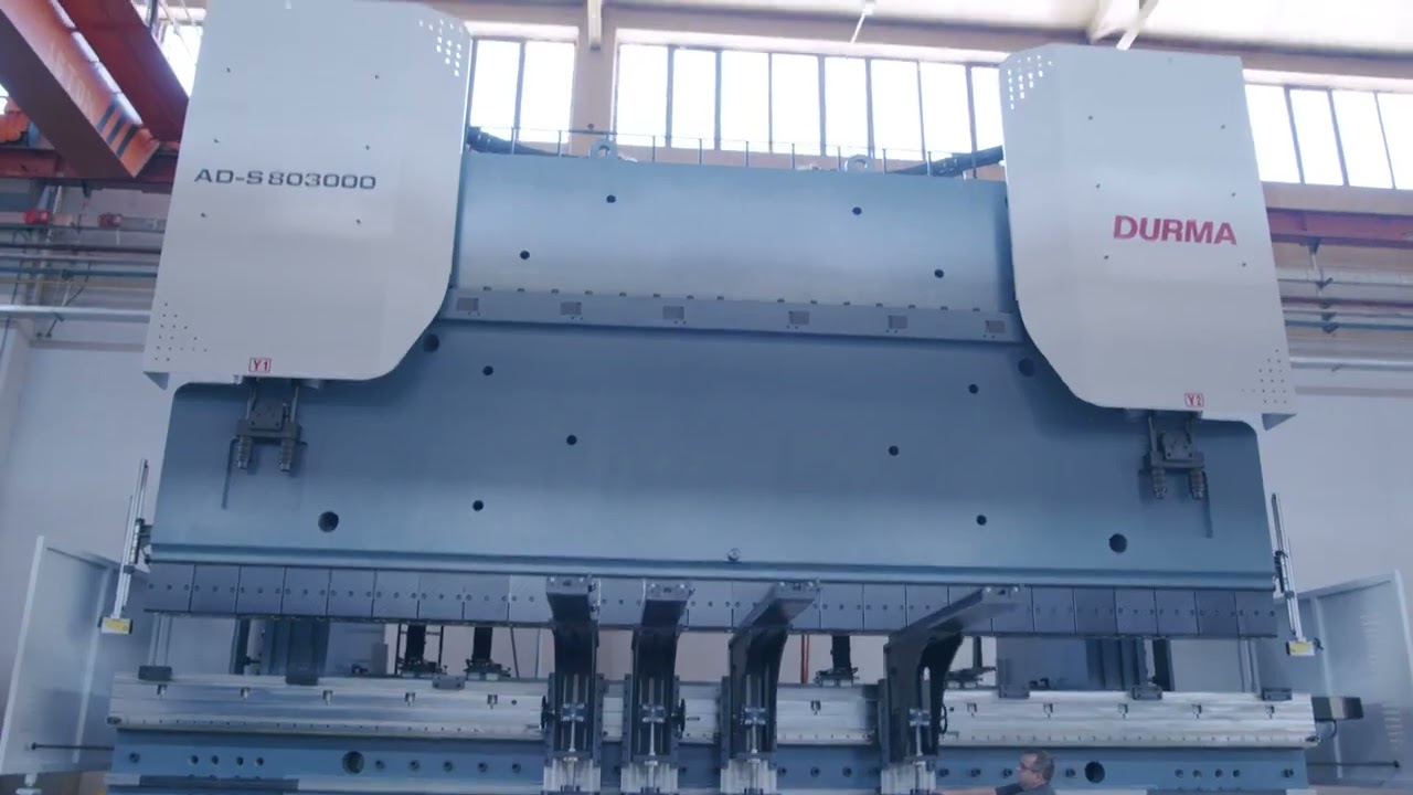 The Strongest Press Brake in The History of Durmazlar _ AD-S 803000