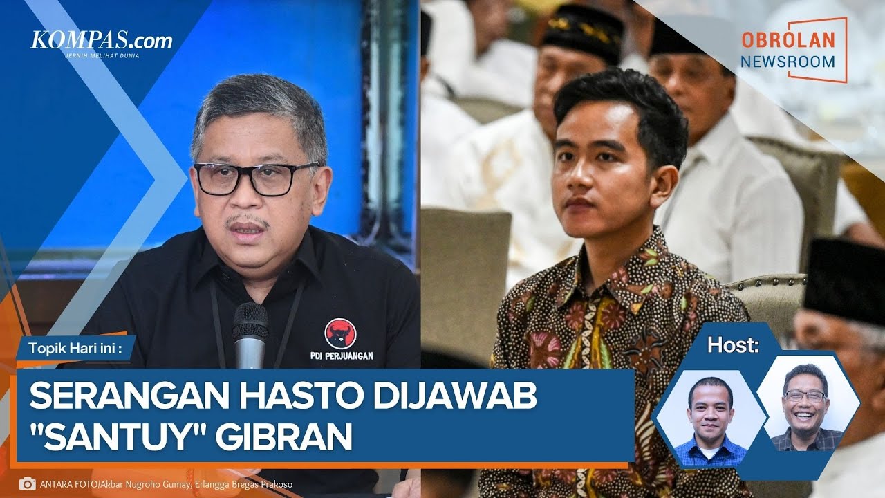 🔴Obrolan Newsroom - HASTO VS GIBRAN | MAHAR PALSU 3 MILIAR
