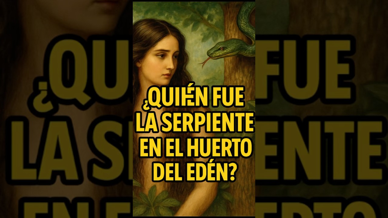 &rdquo;&iquest;Qui&eacute;n Era Realmente la Serpiente en el Ed&eacute;n? | La Verdad B&iacute;blica Oculta&rdquo; #jesus #dios