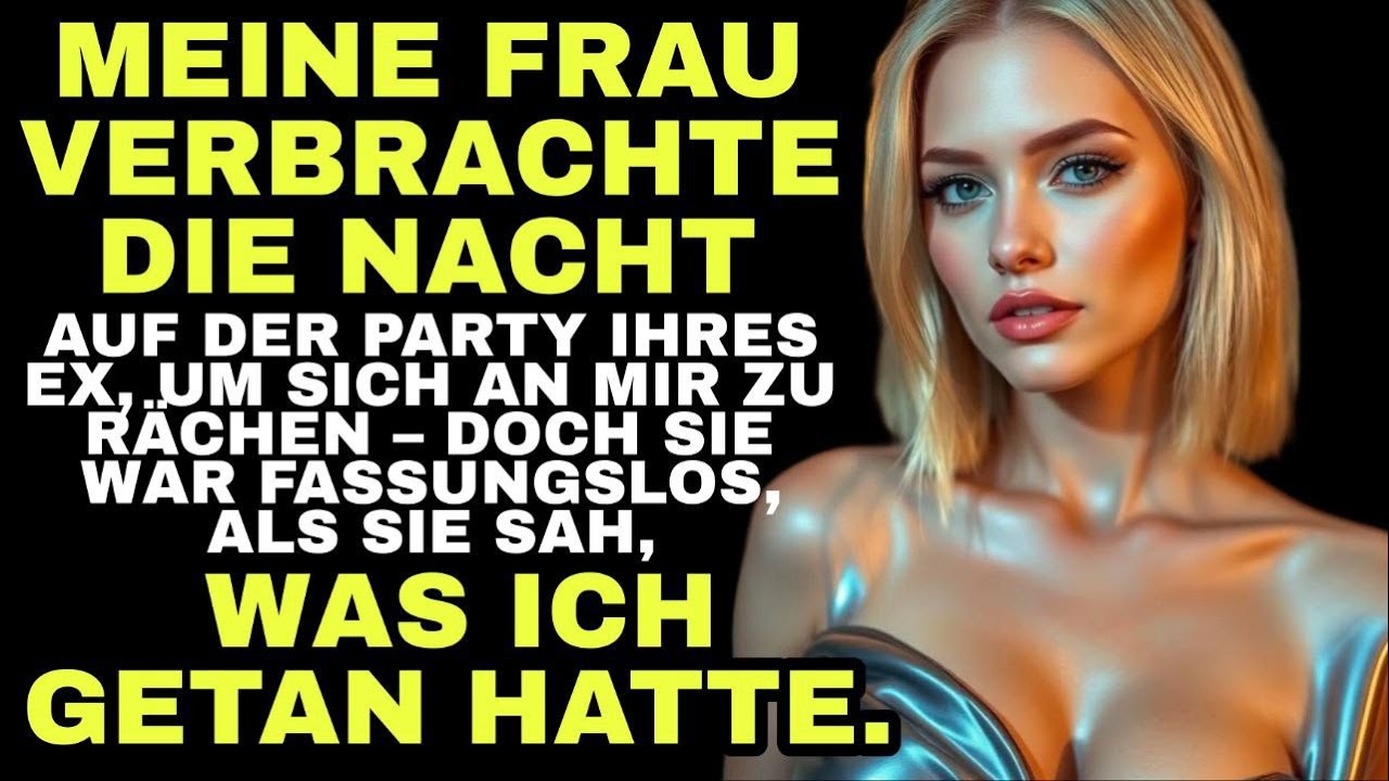 Meine Frau verbrachte die Nacht auf der Party ihres Ex, um sich an mir zu rächen