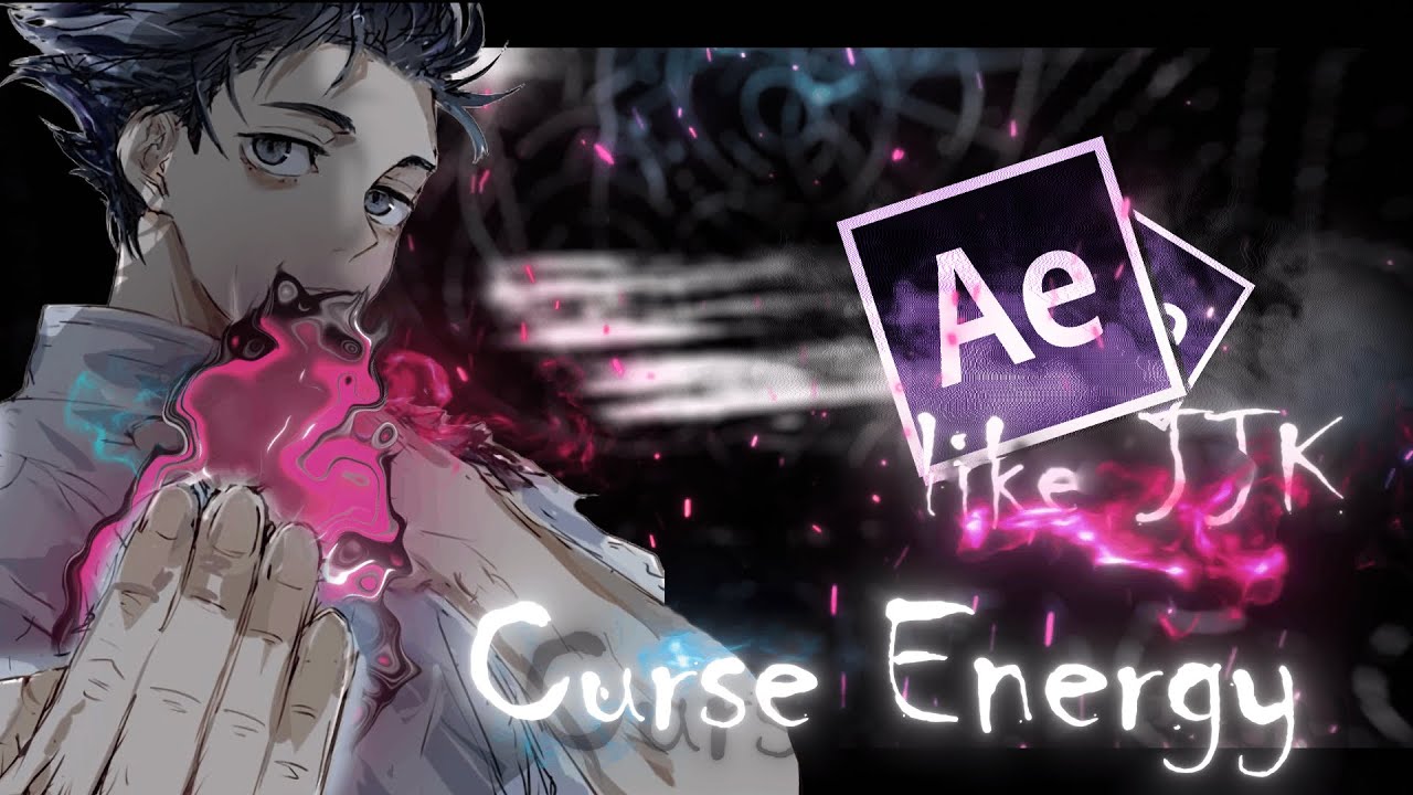 Curse Energy like JJK Anime // After Effects Tutorial (no plugins + FREE project file)