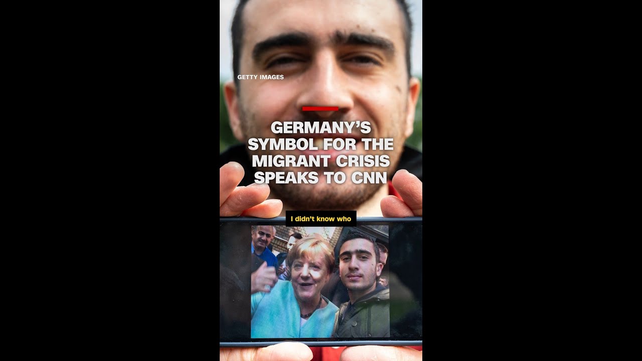 Germany&rsquo;s symbol for the migrant crisis speaks to CNN