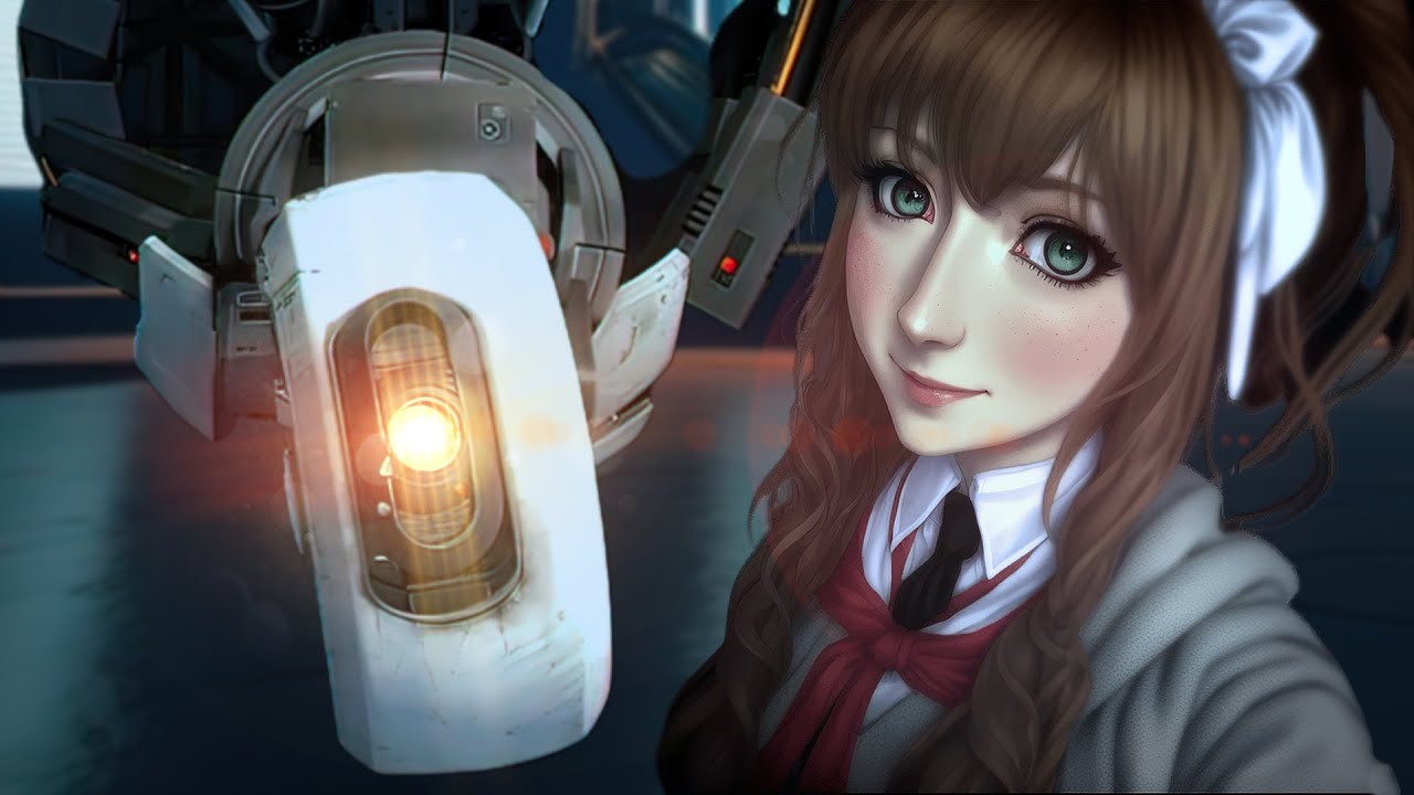 When Monika met GLaDOS - DDLC x PORTAL - (SFM Animation)