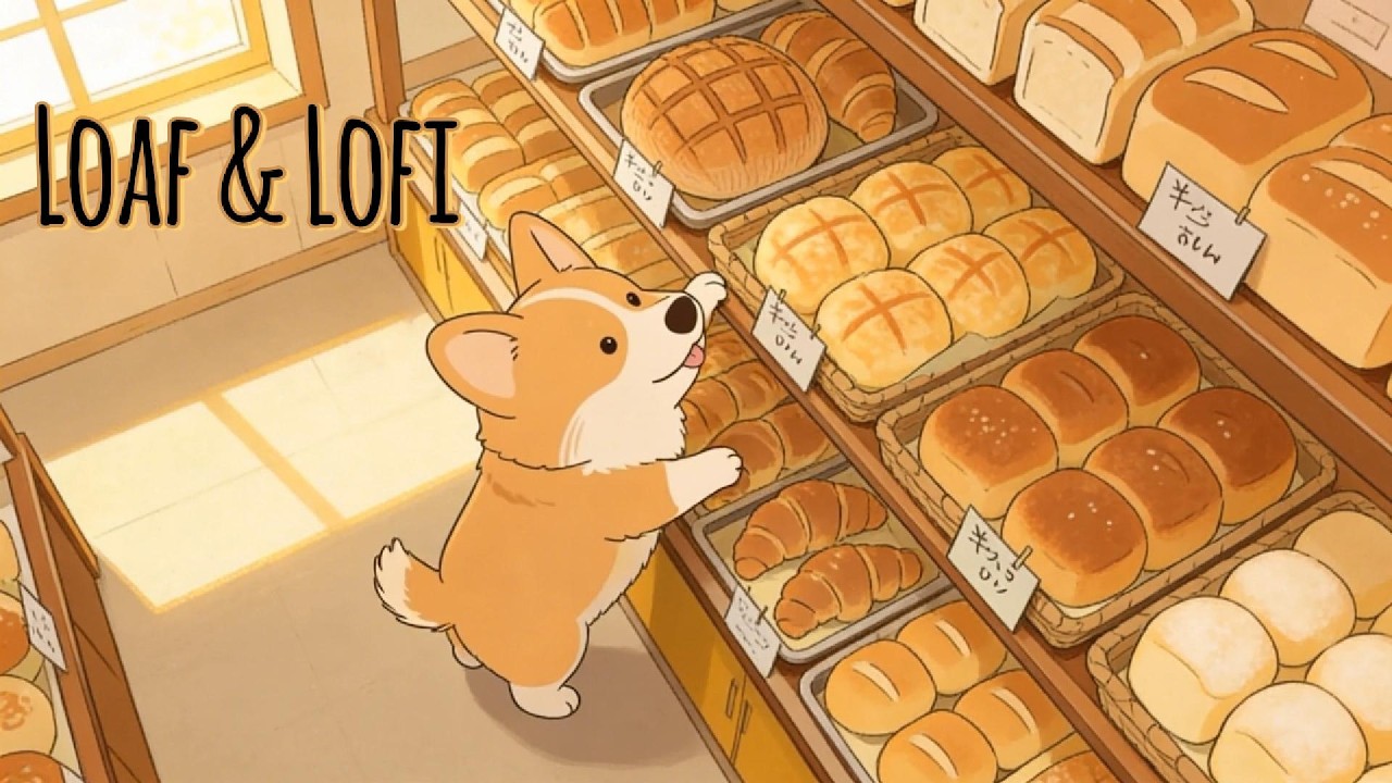 Fresh bread & soft beats 🥖 | Durpy’s cozy bakery lofi mix #lofi #lofimusic #chillbeats