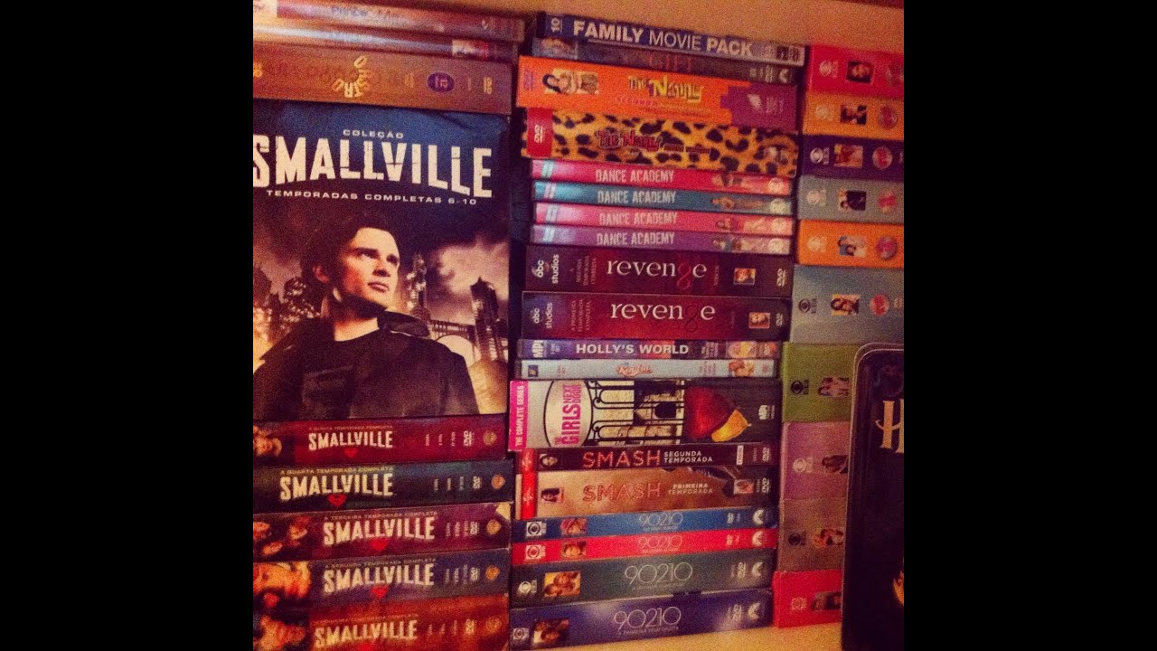 TOUR PELOS MEUS DVDS: FILMES E SÉRIES!
