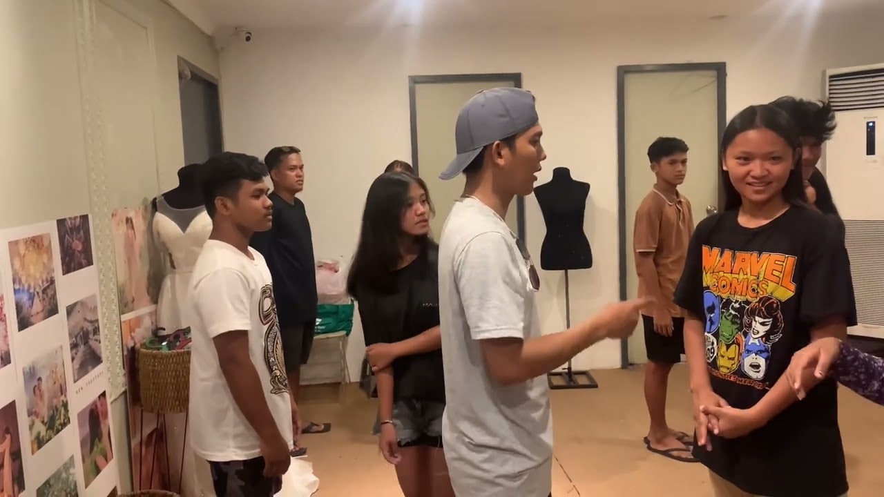 One day Rehearsal Cotillion Dance lingaw kaayo ang mga kabatan,onan