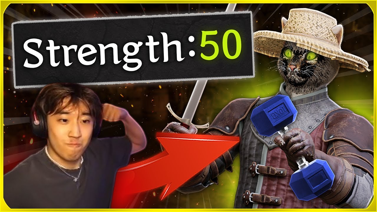 50 Strength Bard is INSANE | Dark and Darker