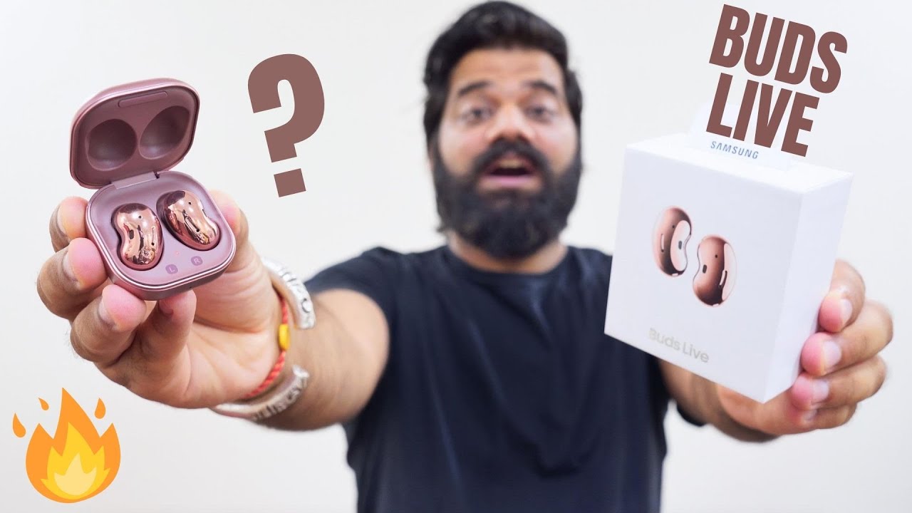 Galaxy Buds Live Unboxing & First Look - Amazing Sound Experience🔥🔥🔥