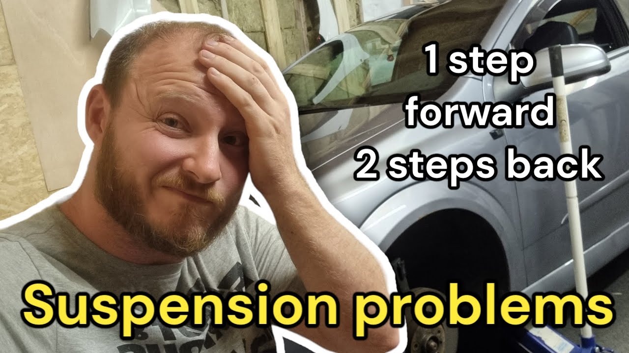 Installing new top mounts on my rare Vauxhall Astra VXR