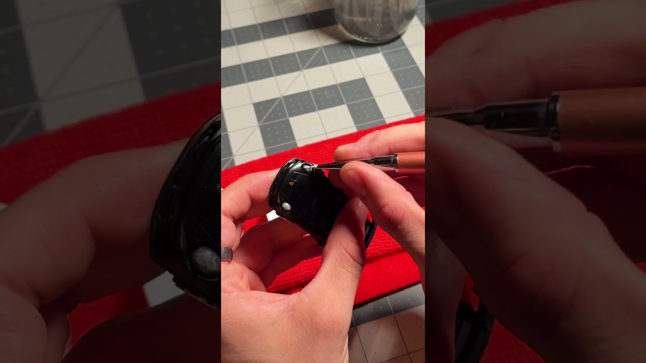 How to paint headlights on hot wheels for BEGINNERS! #hotwheels #customhotwheels