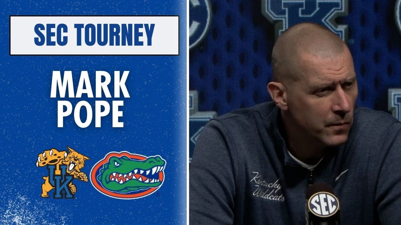 Mark Pope, Collin Chandler, and Mo Dioubate on Loss to Florida at SEC Tournament