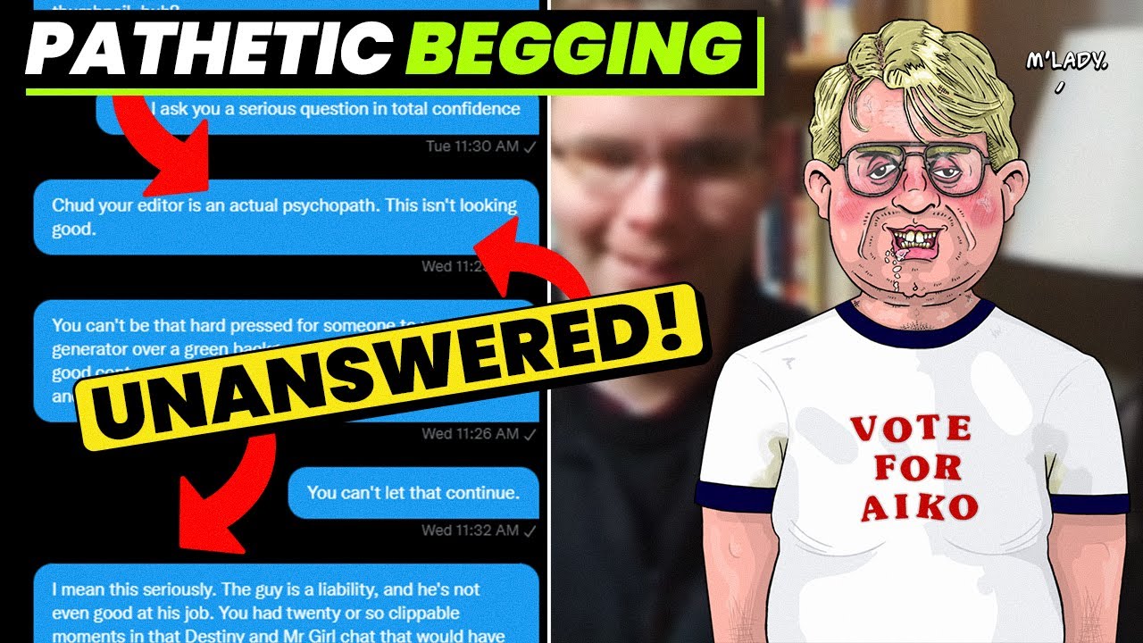 Pathetic Wretch SPAMS DMs DESPERATELY to Get Editor Fired