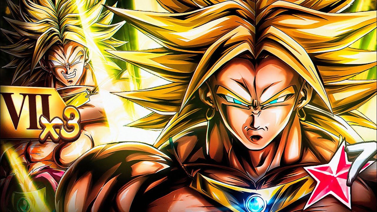 LF DBZ BROLY 3x ZENKAI BUFFED DOES A GOOD JOB! (DB Legends)