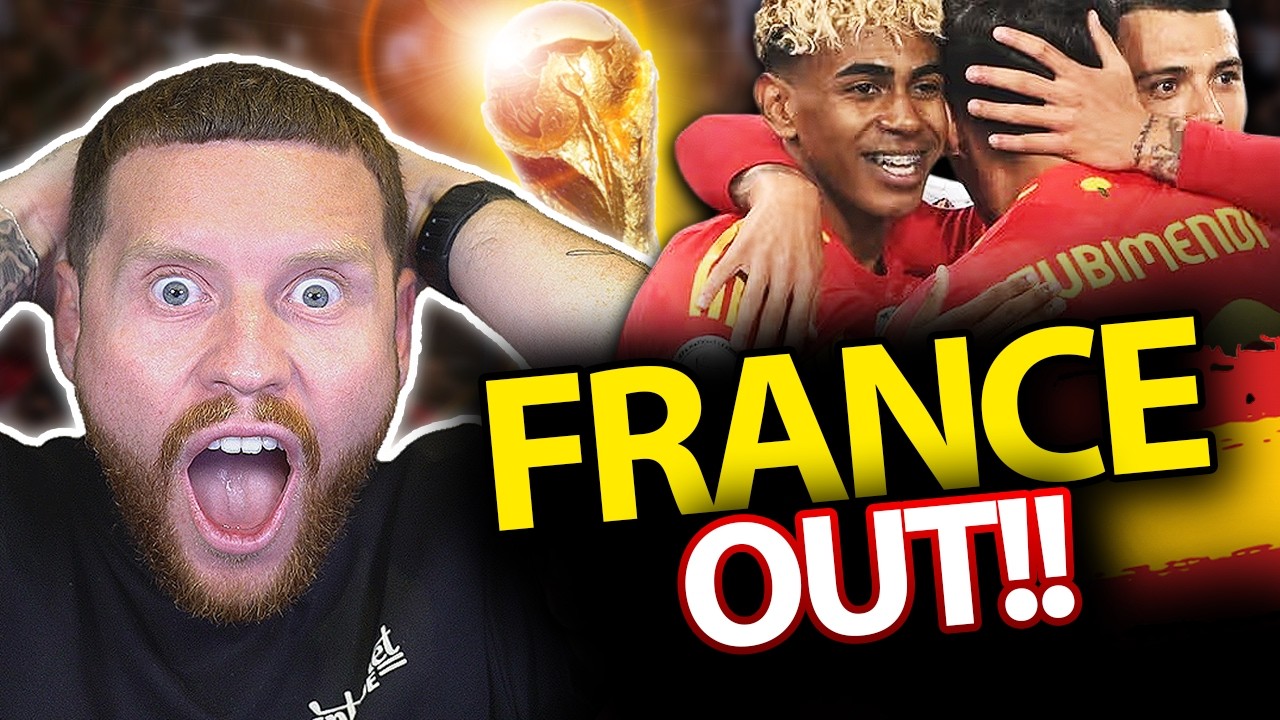 Spain Knock Out France! | France vs Spain World Cup Semi Final Reaction