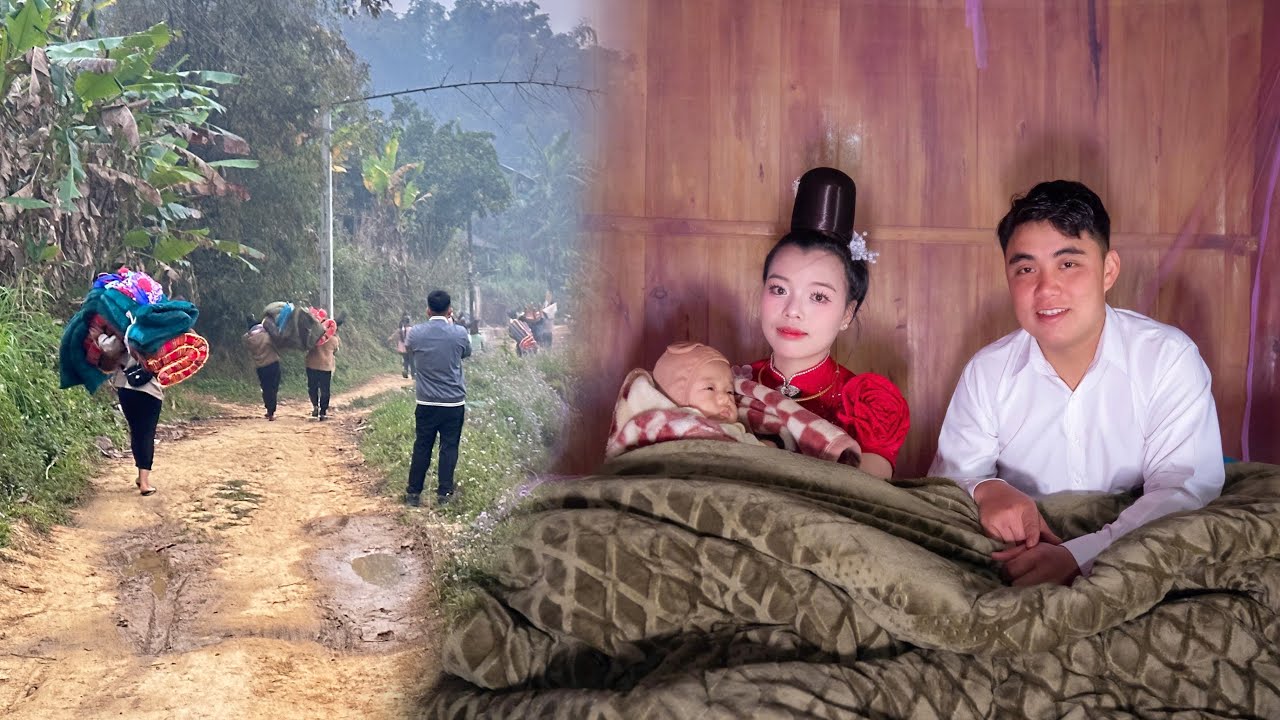 LỄ BÚI TÓC VÀ LẤY ĐỒ BẢN KẸ - CÔ DÂU THỊ PHAỨ & CHÚ RỂ ANH NGOAN