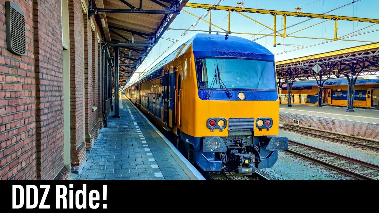 Train Cab Ride NL / DDZ Ride / Roosendaal - 's Hertogenbosch - Amsterdam / Intercity / March 2022