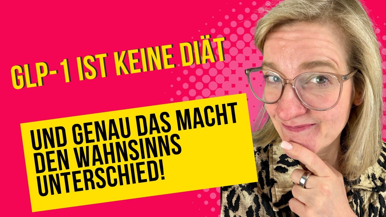 GLP-1 ist KEINE Diät – der größte Unterschied zu allen Abnehmversuchen davor