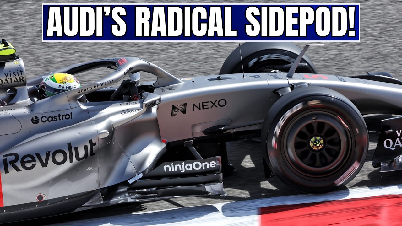 FIRST LOOK At Audi's RADICAL Sidepods in Bahrain Testing!
