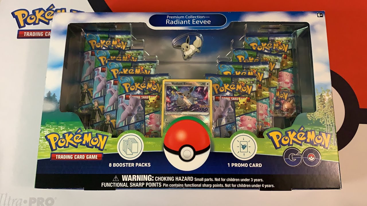 Can you Weigh The Radiant Eevee Premium Collection from Pokemon GO?