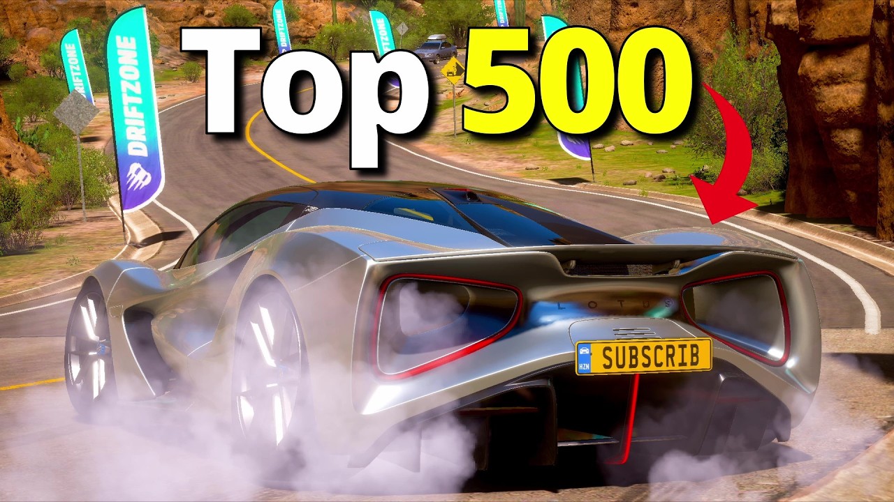 Я попал в топ-500 в СЕКРЕТНОЙ дрифт-зоне Forza!