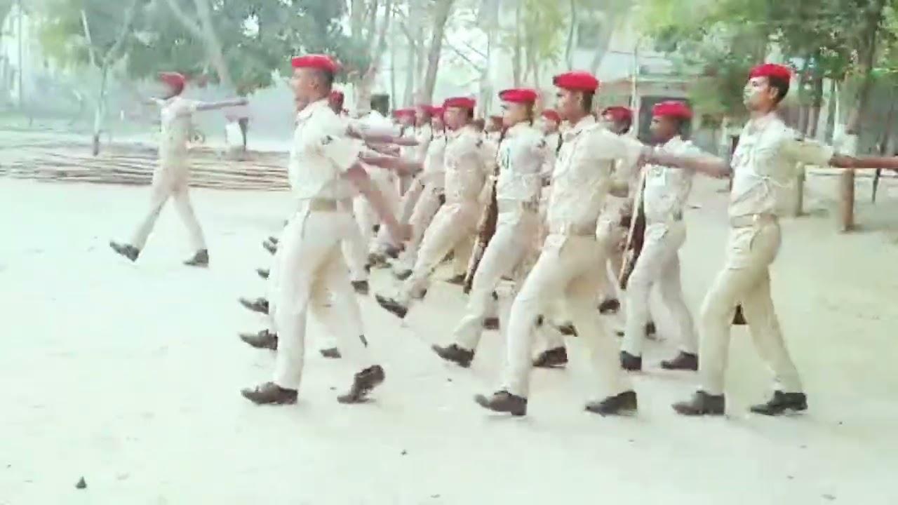 bihar police parade video //cts hajipur (vaishali) //police training video new batch 2021.