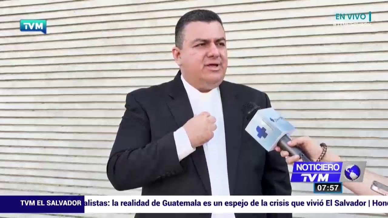 EN VIVO NOTICIERO TVM EL SALVADOR EMISION ESTELAR.