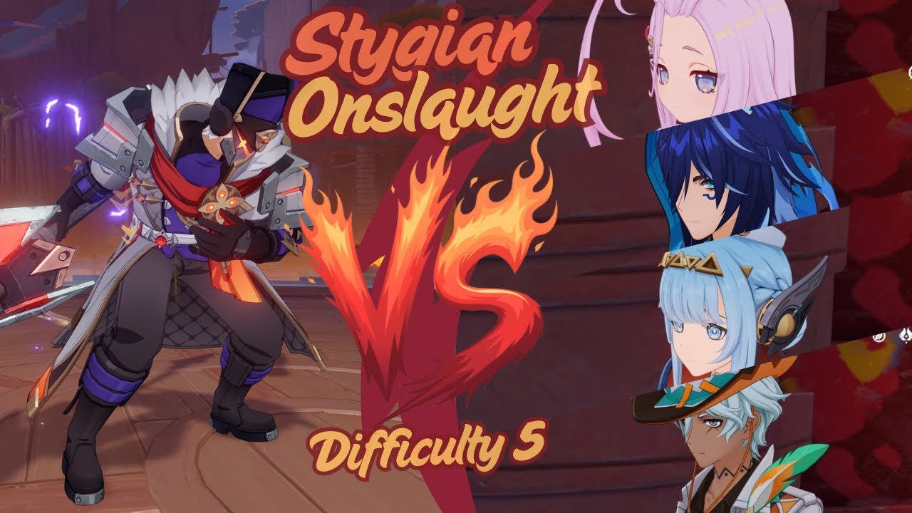 Fatui Trooper - D5 - Ifa C1, Ororon C4, Ineffa C0R1, Aino C0 | Stygian Onslaught