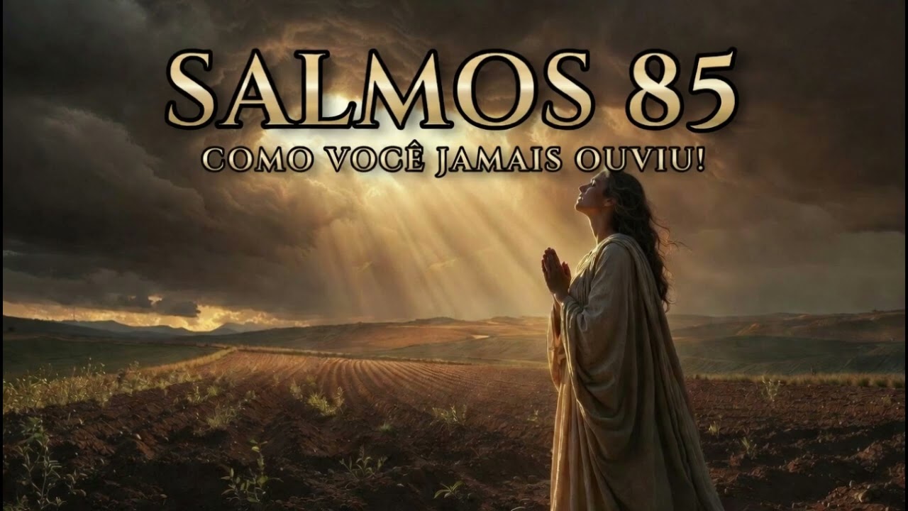 SALMOS 85 - RESTAURAÇÃO E PAZ PROMETIDA!